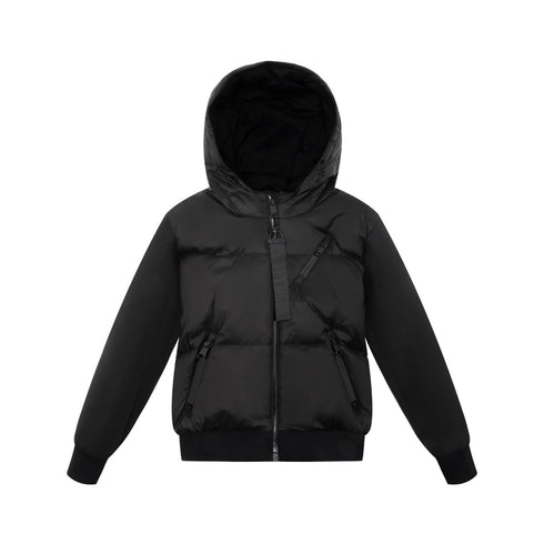 Ellabee Fur Lined Black Bomber